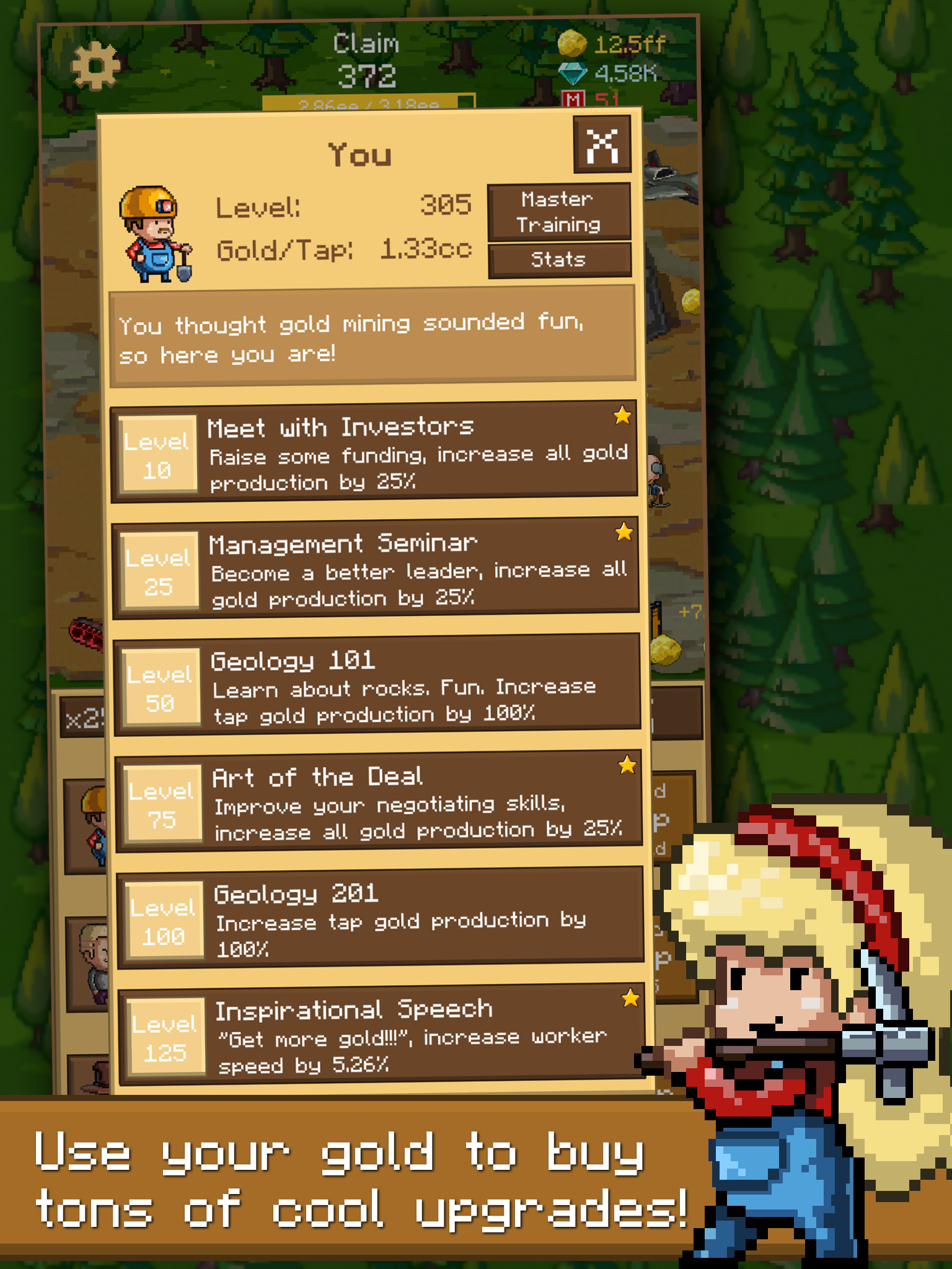 Goldcraft - Idle Games, Clicker Games screenshot 9