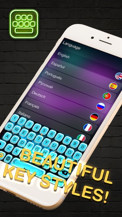 Screenshot #2 pour Néon Clavier LED