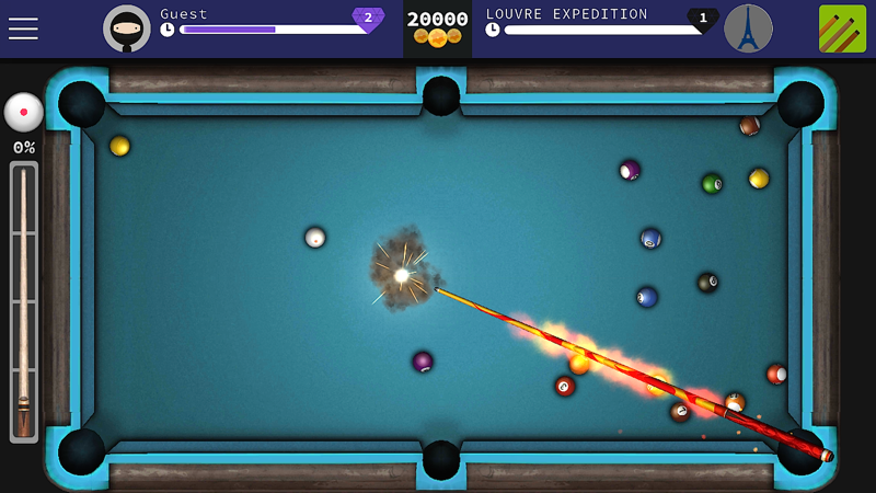 Pool Ninja - 8 ball billiards official gameplay screenshot 5