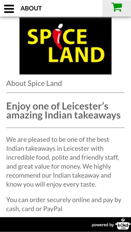 Spice Land Indian Takeaway screenshot-3