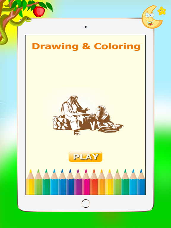 Bible Christ Coloring Book - Drawing and Paint For Kids
