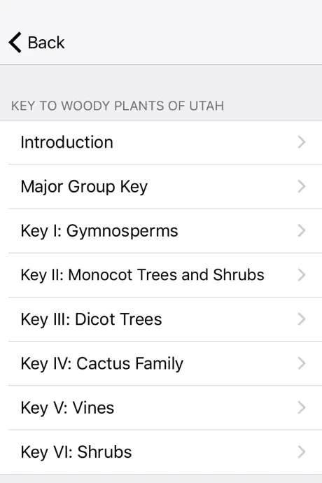 Woody Plants of Utah