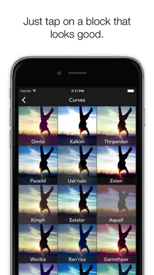 Captura de pantalla de PhotoMap - Photo Editor en iPhone 3