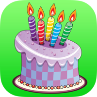 Cake Happy Birthday Coloring Book  Educational Learning Games For Kids and Toddler