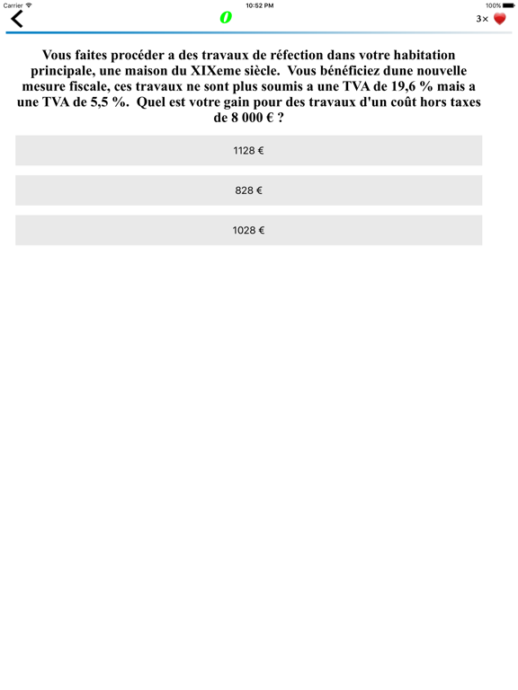 Screenshot #5 pour Fonction Publique QCM Mathématique