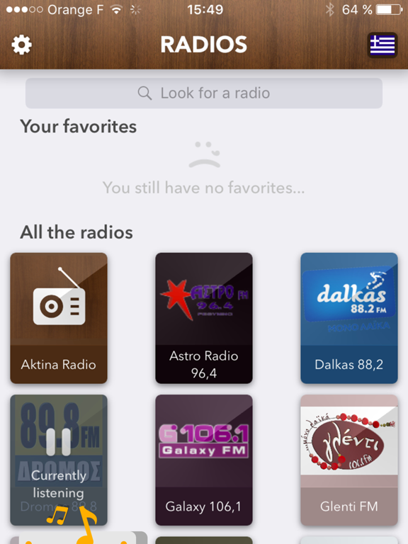 Screenshot #6 pour Ελληνική Ραδιοφωνία : Greek Radios free