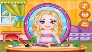 小丸子的发型师：儿童幼儿免费化妆游戏 screenshot #2 for iPhone