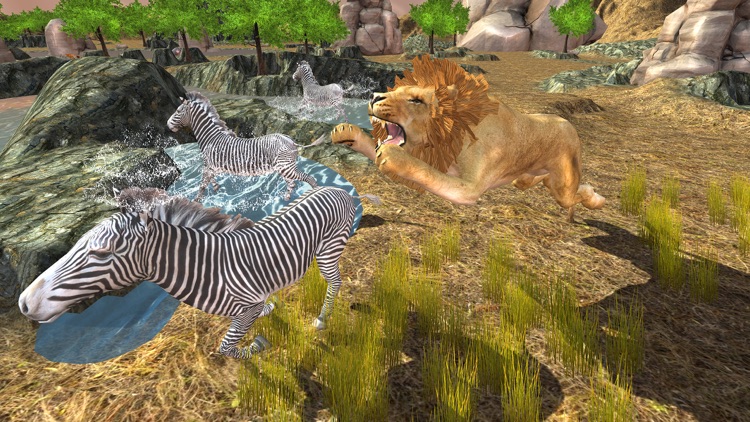 Lion Simulator Animal Survival -  Play as a wild Lion in the Jungle