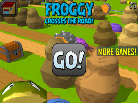 Froggy Cross Road: GO!!! - náhled