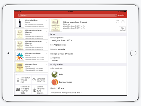 App screenshot