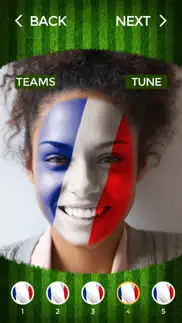 flag face - world 2018 iPhone Captures Décran 1