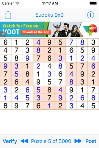 Sudoku 9x9 Game screenshot 4