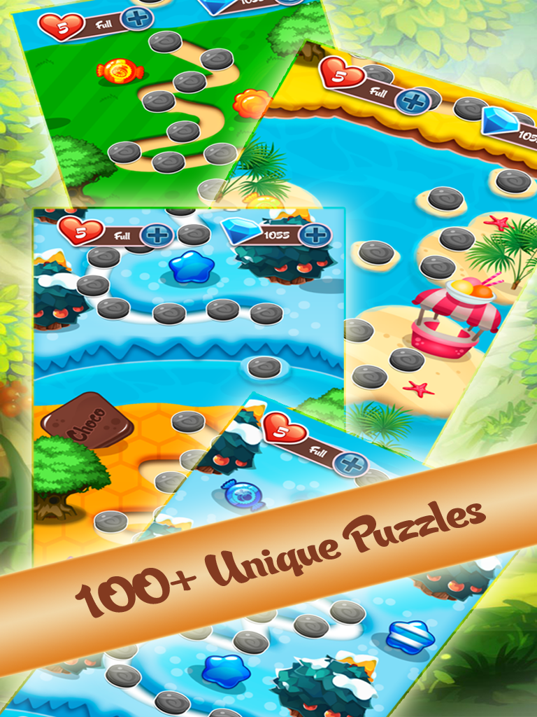 Jelly Quest - bejewel garden mania screenshot 8