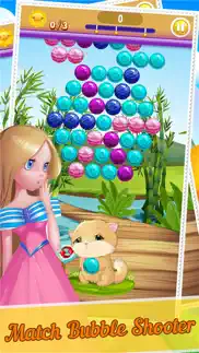 amazing bubble pet go adventure - pop and rescue puzzle shooter games iphone screenshot 1