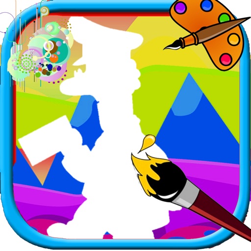 Color For Kids Game Post Man Edition iOS App