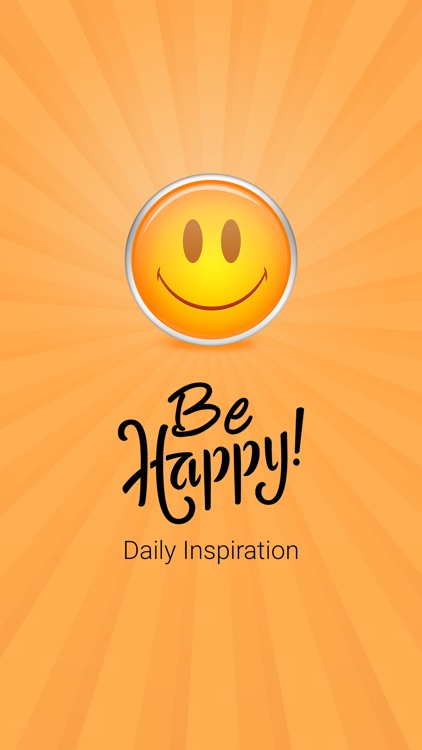 Be Happy Daily Inspiration