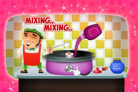 Cotton Candy Maker – Make dessert in this crazy cooking game for kids screenshot 3