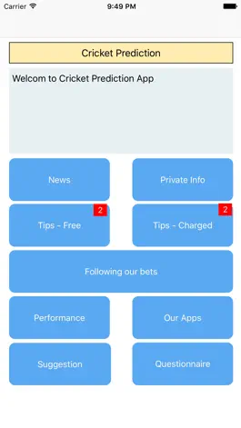 Game screenshot Cricket Prediction hack