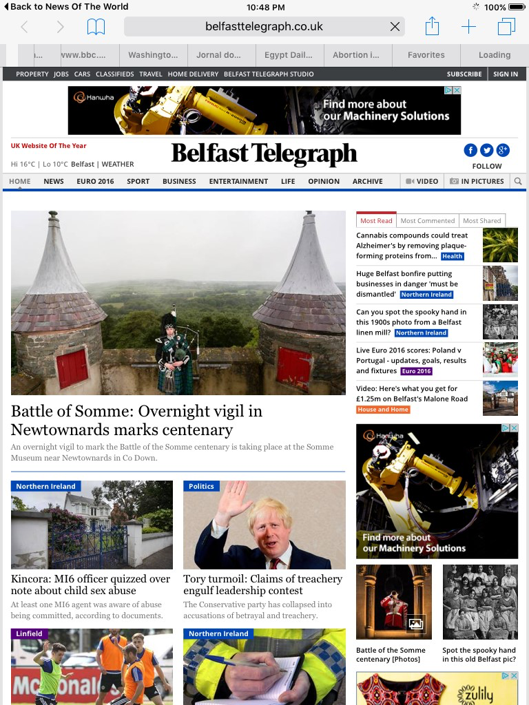Newspapers Of The World