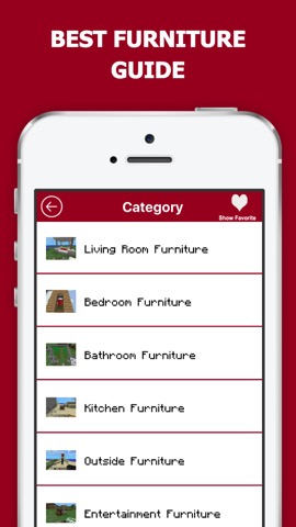 Furniture Guide for Minecraft PE & PCのおすすめ画像1