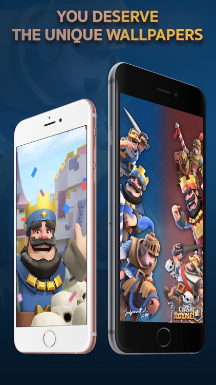 Wallpapers for Clash Royale - Customizable Backgrounds For Home & Lock Screen