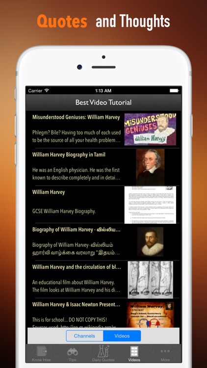 William Harvey Biography and Quotes: Life with Documentary