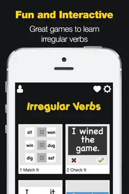 Game screenshot Irregular Verbs - English Grammar Games mod apk