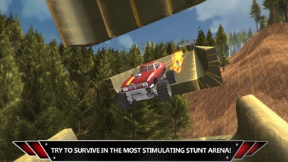 Offroad Stunt Car Drive 3d iPhone screenshot