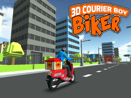 Screenshot #4 pour 3D Courier Boy Biker