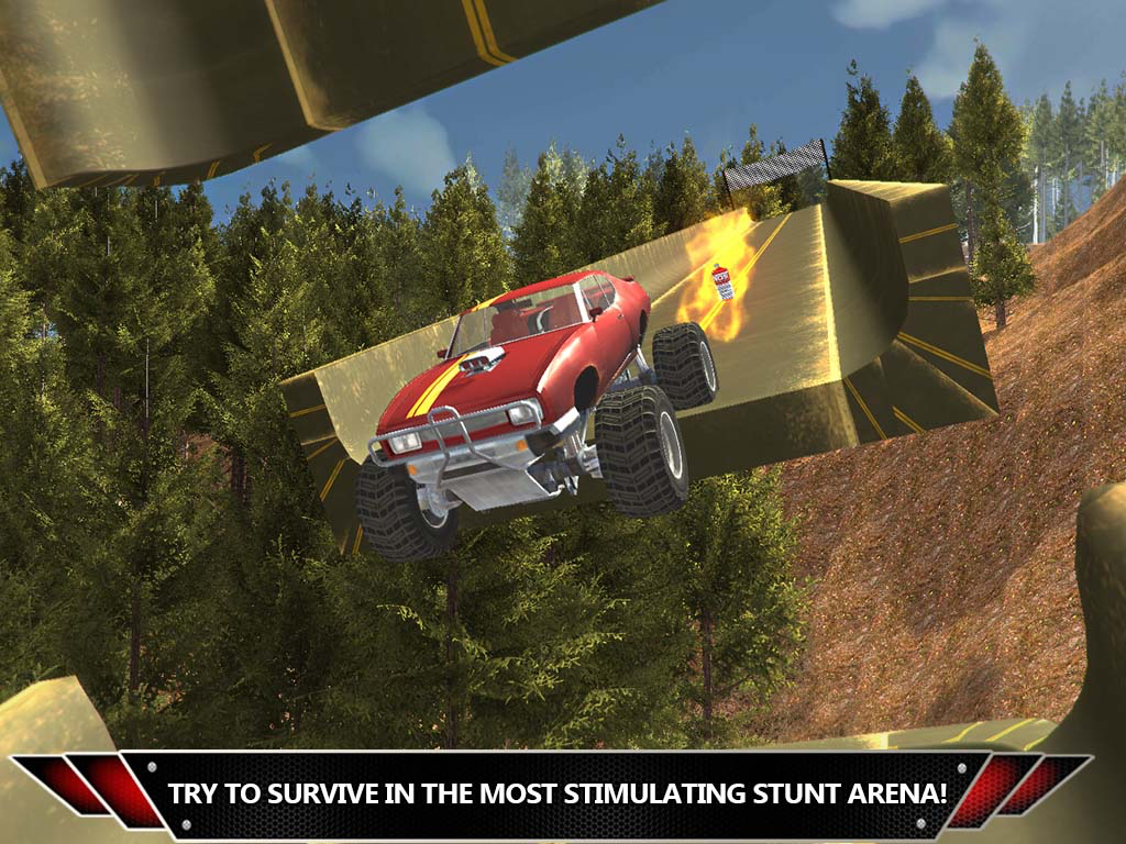 Offroad Stunt Car Drive 3d screenshot 9