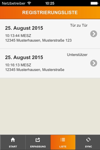 Walkie-Talkie. Die Tür-zu-Tür-App. screenshot 3