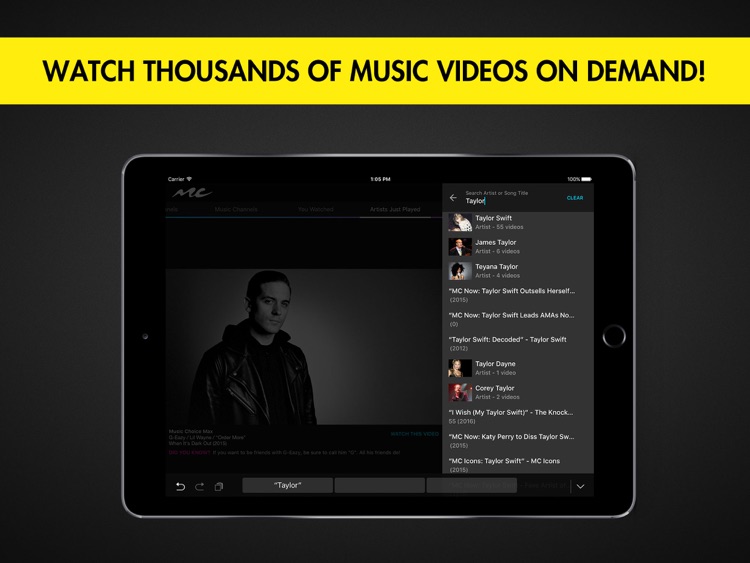 Music Choice for iPad