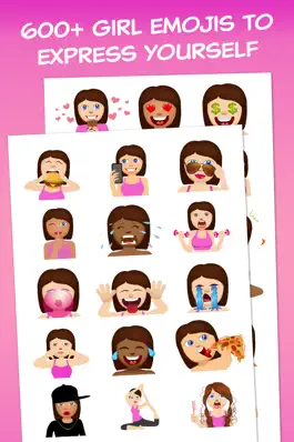 Game screenshot Girls Love Emoji – Extra Emojis For BFF Texting mod apk