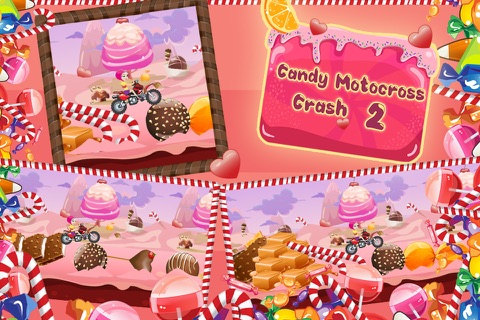 Candy Motocross Crash 2 screenshot 2