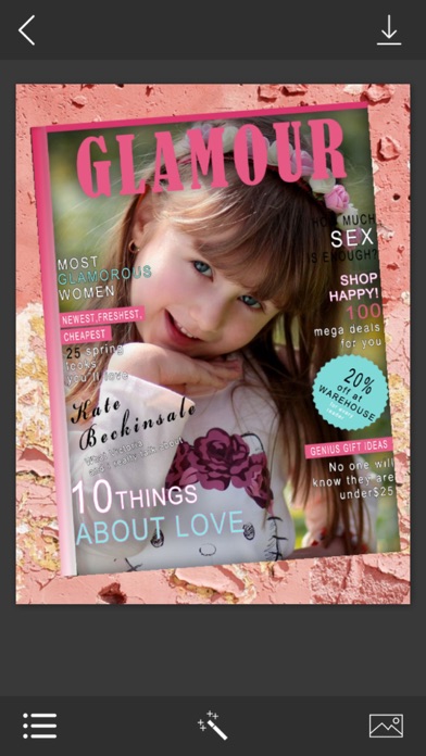 Screenshot #2 pour Magazin Photo Frame - Free Pic and Photo Filter