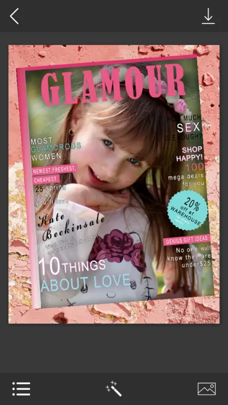 Magazin Photo Frame - Free Pic and Photo Filter