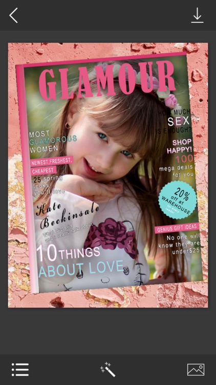 Magazin Photo Frame - Free Pic and Photo Filter