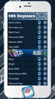 sms ringtone.s notification melodies & effect.s iphone screenshot 1