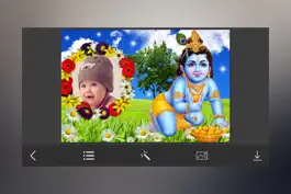 Game screenshot Radhe Krishna Photo Frames - Instant Frame Maker & Photo Editor apk