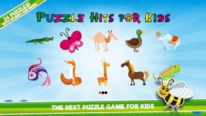 Jigsaw Puzzles Hits Free for Kids and Toddlers ∙ Jigsaw learning and educational game with animals screenshot #2 for iPhone