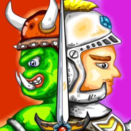 Orc  vs human Icon