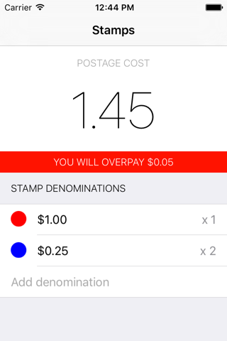 Postage Stamp Calculator - Know how many stamps you need for postage screenshot 3