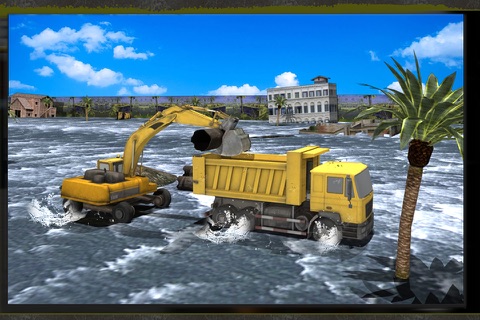 Heavy Excavator: Flood Rescue screenshot 4