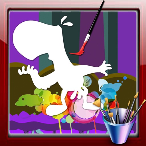 Coloring For Kids Games Toucan Sam Edition iOS App