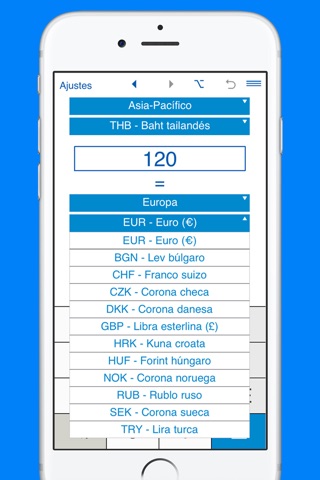 Multi Currency Converter screenshot 2