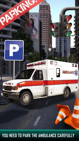 Game screenshot 911 Emergency Ambulance Rescue Operation - Patients City Hospital Delivery Sim apk