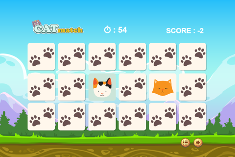 Cat Match Game for kids screenshot 2