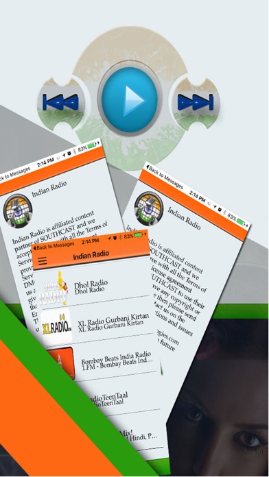 Screenshot #2 pour Indian Radio Online Free, Listen Hindi Songs, Indian Songs Free
