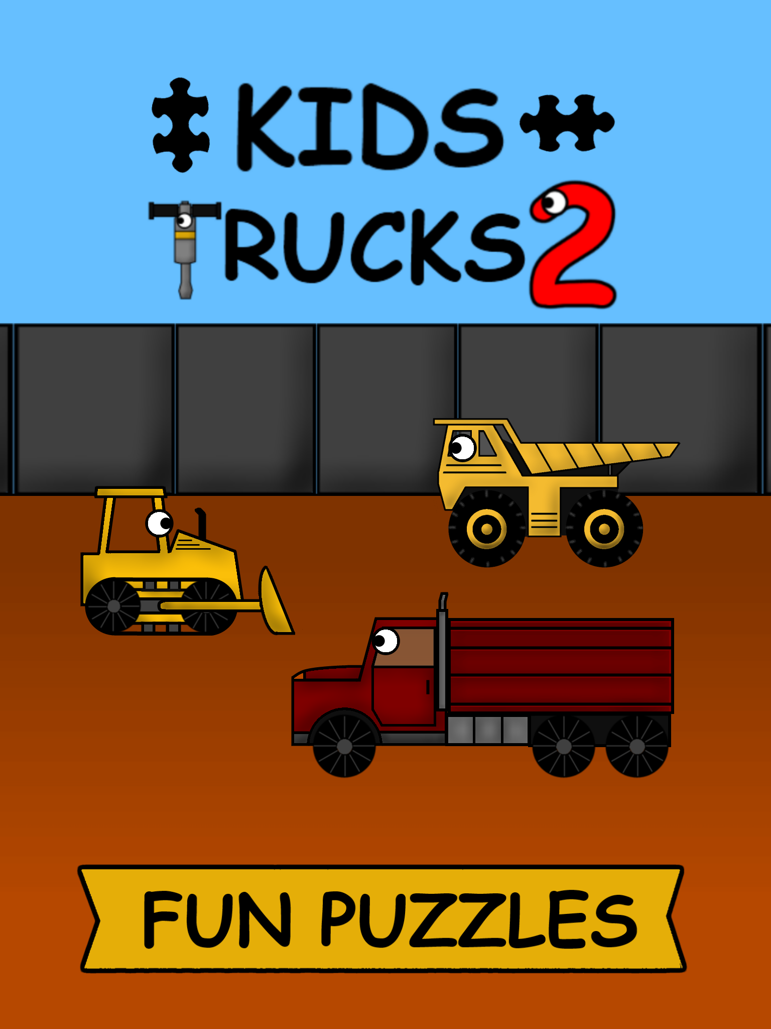 Kids Trucks: Puzzles 2 - An Animated Construction Truck Puzzle Game for Toddlers, Preschoolers, and Young Children screenshot 6