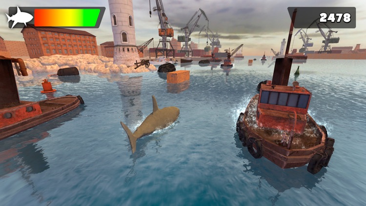 Shark Simulator 2016 | Funny Shark Games Pro screenshot-4